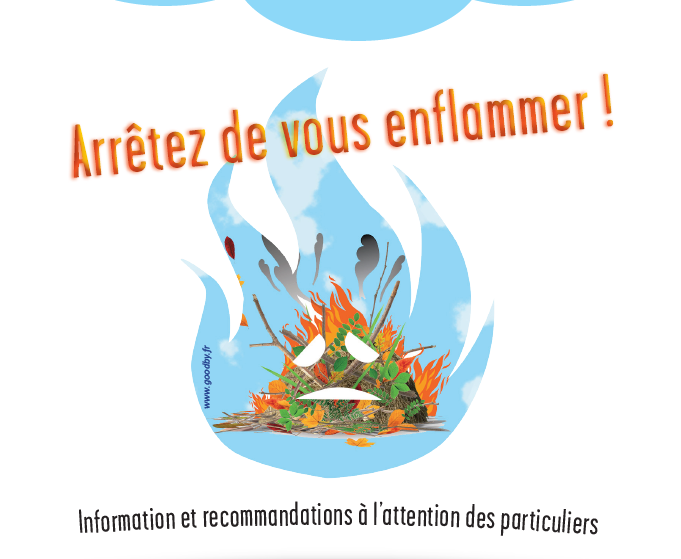 Brûlage à l&rsquo;air libre – rappel des interdictions et plaquettes d&rsquo;information.