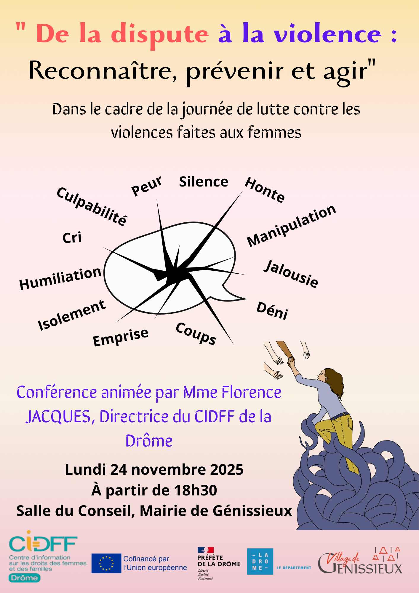 Conférence dans le cadre de la journée de lutte contre les violences ...