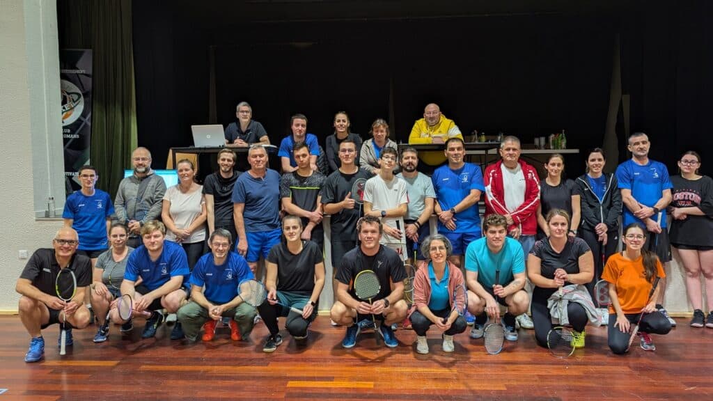Quelques photos de l&rsquo;activité de l&rsquo;association AS Badminton Génissieux