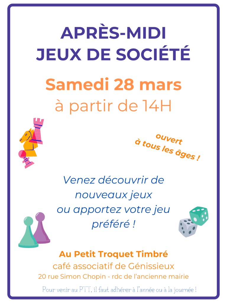 Après-midi Jeux de société