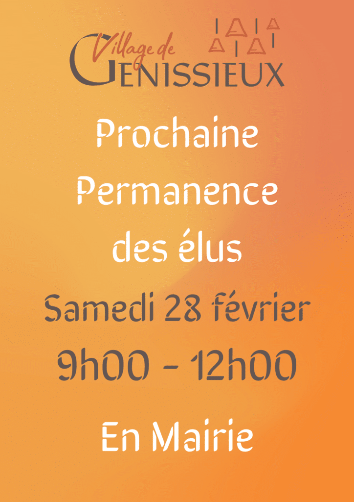 Permanence des élus