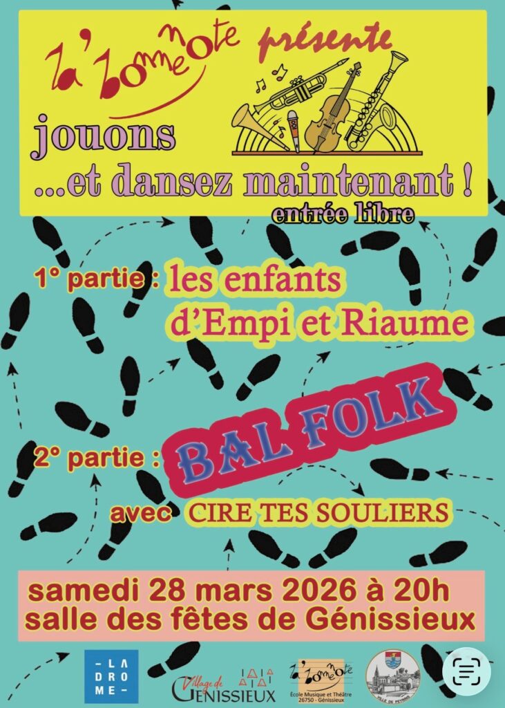 Projet « Jouons … et dansez maintenant » présenté par la Bonne Note